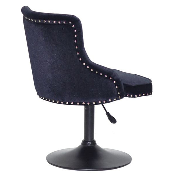 Стул Onder Mebli OLIMP BK-BASE Черный B-1011 Бархат-2