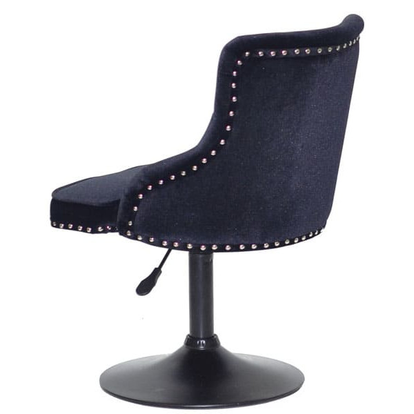 Стул Onder Mebli OLIMP BK-BASE Черный B-1011 Бархат-3