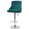Барный стул Onder Mebli OLIMP BAR CH-BASE Зеленый B-1003 Бархат-1-thumb