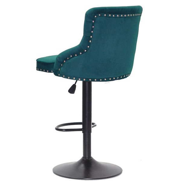 Барный стул Onder Mebli OLIMP BAR BK-BASE Зеленый B-1003 Бархат-2