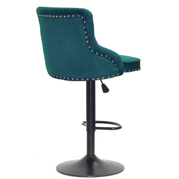 Барный стул Onder Mebli OLIMP BAR BK-BASE Зеленый B-1003 Бархат-3