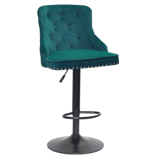 Барный стул Onder Mebli OLIMP BAR BK-BASE Зеленый B-1003 Бархат-0