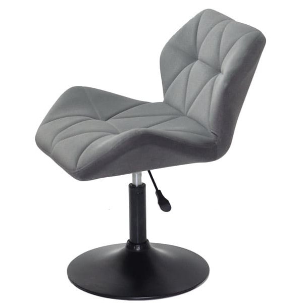 Стілець Onder Mebli PARIS BK-BASE Сірий B-1004 Оксамит-2
