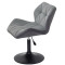 Стілець Onder Mebli PARIS BK-BASE Сірий B-1004 Оксамит-2-thumb