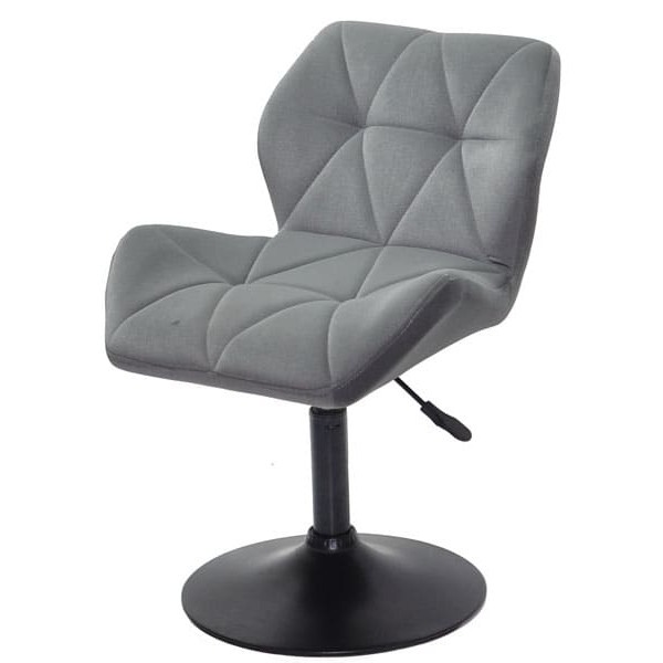 Стілець Onder Mebli PARIS BK-BASE Сірий B-1004 Оксамит-1