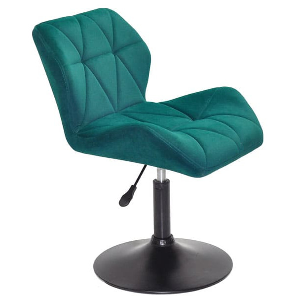 Стілець Onder Mebli PARIS BK-BASE Зелений B-1003 Оксамит-2