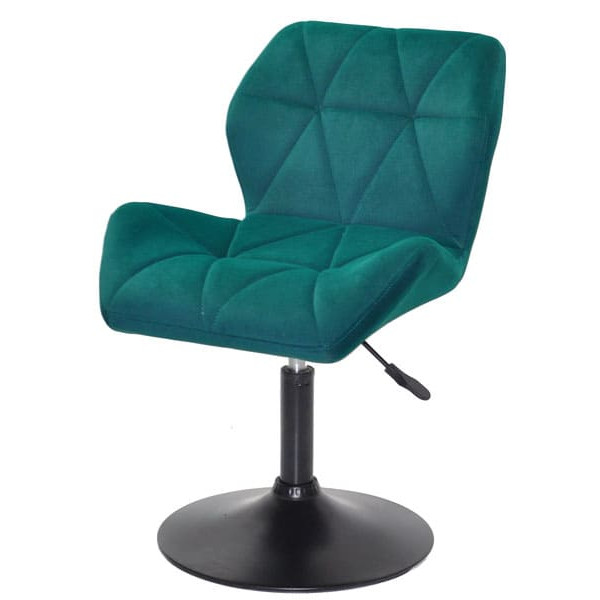Стілець Onder Mebli PARIS BK-BASE Зелений B-1003 Оксамит-1