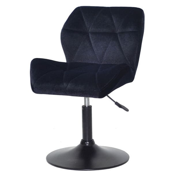 Стілець Onder Mebli PARIS BK-BASE Чорний B-1011 Оксамит-1