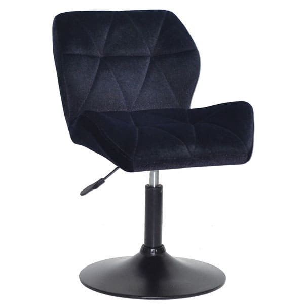 Стілець Onder Mebli PARIS BK-BASE Чорний B-1011 Оксамит-0