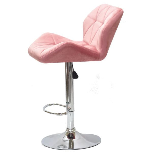 Барний стілець Onder Mebli PARIS BAR CH-BASE Теракот B-1018 Оксамит-2