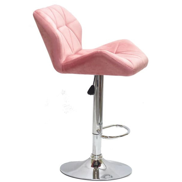 Барний стілець Onder Mebli PARIS BAR CH-BASE Теракот B-1018 Оксамит-3