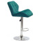Барний стілець Onder Mebli PARIS BAR CH-BASE Зелений B-1003 Оксамит-3-thumb