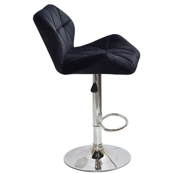 Барный стул Onder Mebli PARIS BAR CH-BASE Черный B-1011 Бархат-2