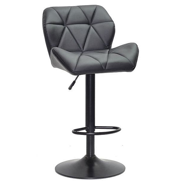 Барный стул Onder Mebli PARIS BAR BK-BASE Черный Экокожа-0