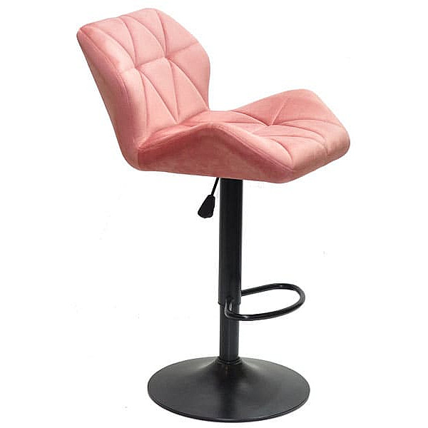 Барний стілець Onder Mebli PARIS BAR BK-BASE Теракот B-1018 Оксамит-2