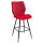 Напівбарний стілець Onder Mebli Toni BAR 65-ML Червоний B-1016 Оксамит
