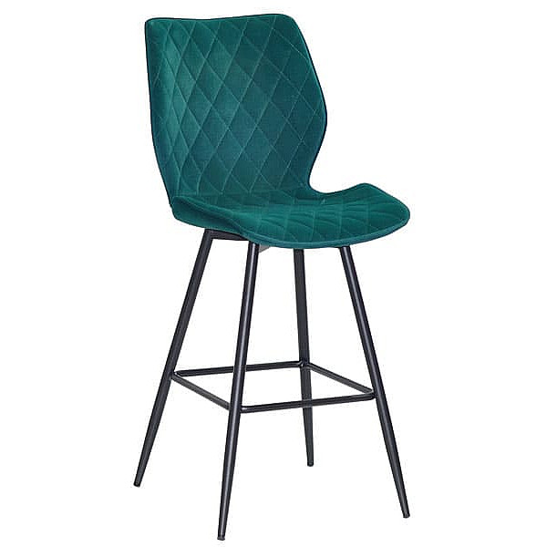 Полубарный стул Onder Mebli Toni BAR 65-ML Зеленый B-1003 Бархат-0