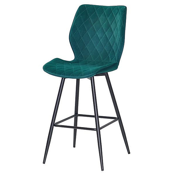 Полубарный стул Onder Mebli Toni BAR 65-ML Зеленый B-1003 Бархат-1