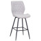 Полубарный стул Onder Mebli Toni BAR 65-ML Светло-серый SH-3 Шенилл-0-thumb