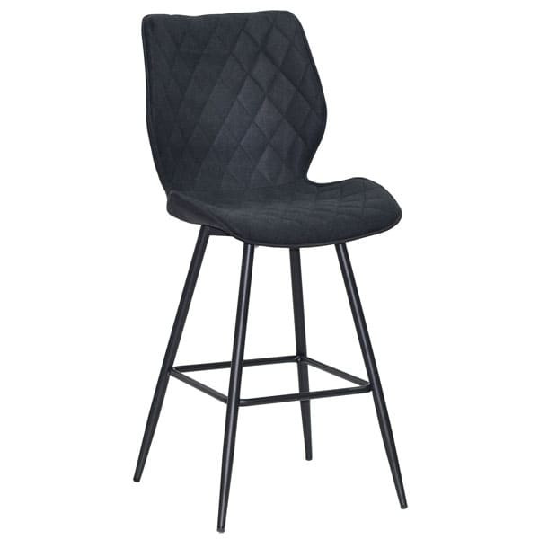 Напівбарний стілець Onder Mebli Toni BAR 65-ML Темно-сірий SH-2 Шеніл-0