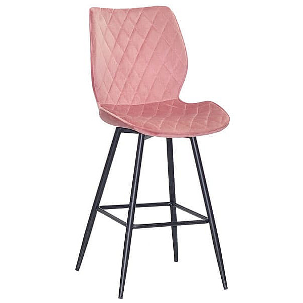 Напівбарний стілець Onder Mebli Toni BAR 65-ML Терракот B-1018 Оксамит-0