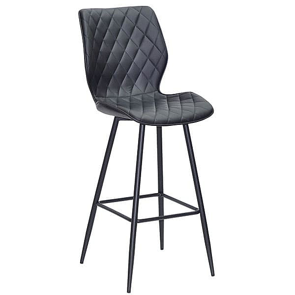 Барний стілець Onder Mebli Toni BAR 75-ML Чорний Екошкіра-0