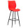 Барный стул Onder Mebli Toni BAR 75-ML Красный 1007 Экокожа