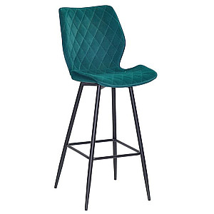 Барний стілець Onder Mebli Toni BAR 75-ML Зелений B-1003 Оксамит