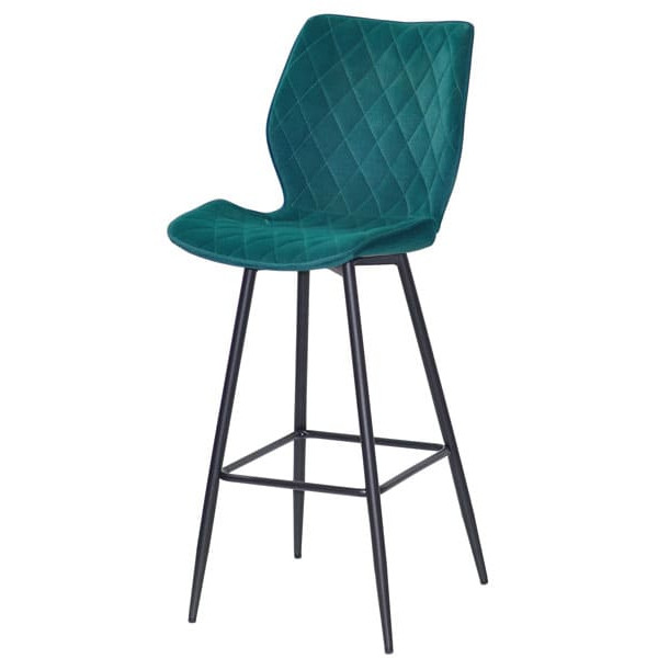 Барный стул Onder Mebli Toni BAR 75-ML Зеленый B-1003 Бархат-1