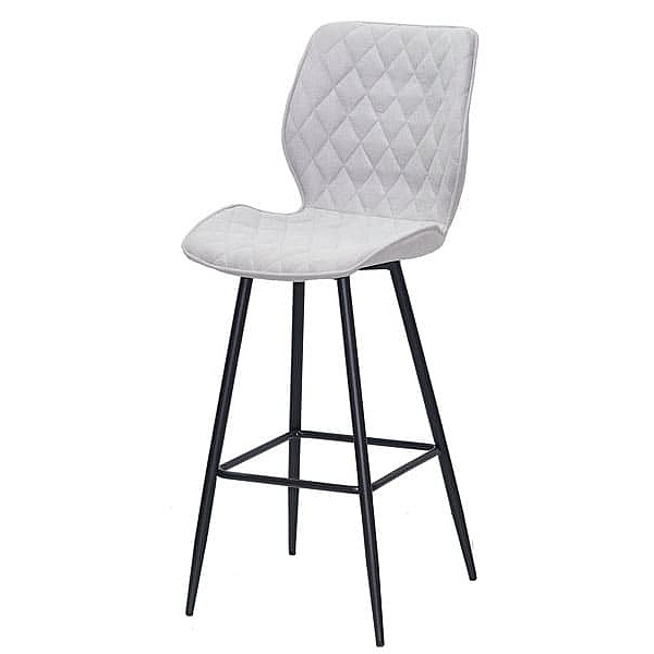 Барный стул Onder Mebli Toni BAR 75-ML Светло-серый SH-3 Шенилл-1