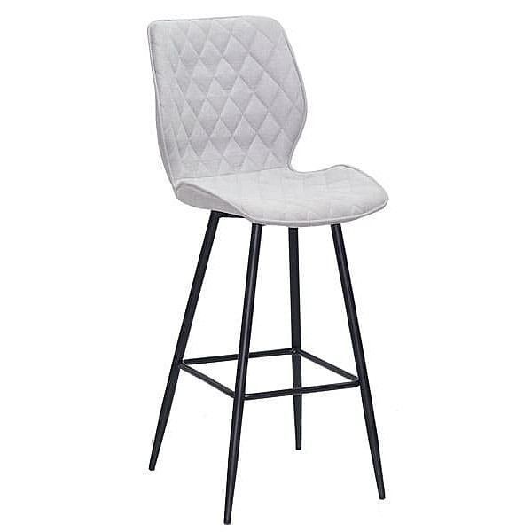 Барный стул Onder Mebli Toni BAR 75-ML Светло-серый SH-3 Шенилл-0