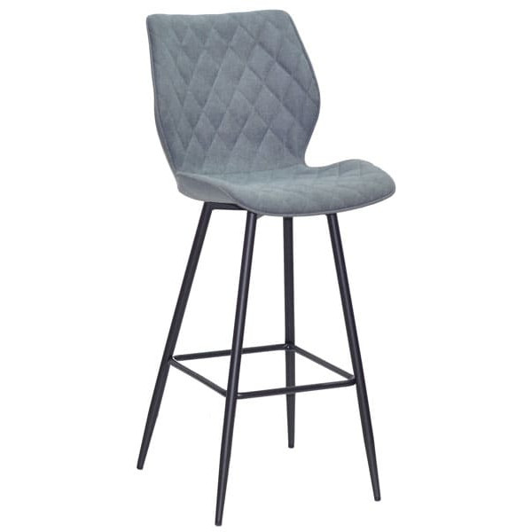 Барный стул Onder Mebli Toni BAR 75-ML Серый SH-1 Шенилл-0