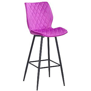 Барный стул Onder Mebli Toni BAR 75-ML Сирень B-1022 Бархат