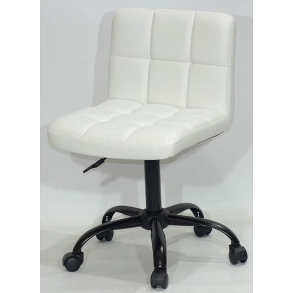 Стілець Onder Mebli Arno BK-Office Білий Екошкіра-1