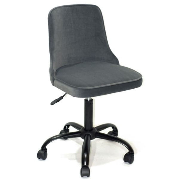 Стул Onder Mebli Adam BK-Office Серый B-1004 Бархат-0