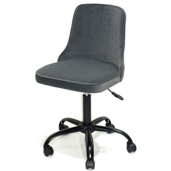 Стул Onder Mebli Adam BK-Office Серый B-1004 Бархат-1