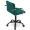 Стілець Onder Mebli Arno-Arm BK-Office Зелений B-1003 Оксамит-3-thumb