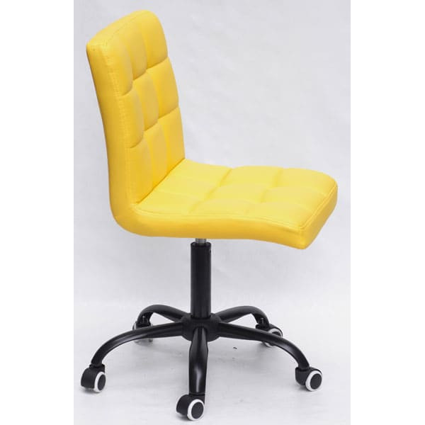 Стул Onder Mebli Augusto BK-Office Желтый 1006 Экокожа-3