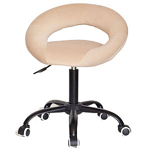 Стілець Onder Mebli Holy BK-Office Бежевий B-1005 Оксамит