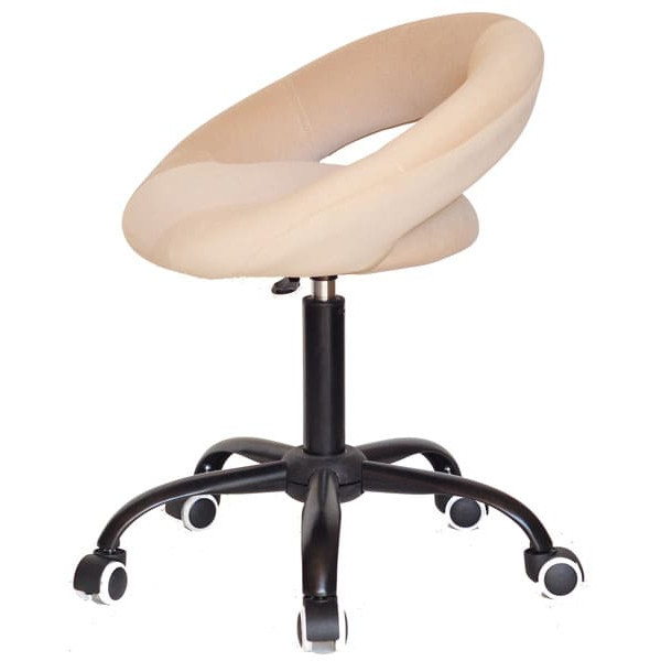 Стілець Onder Mebli Holy BK-Office Бежевий B-1005 Оксамит-1