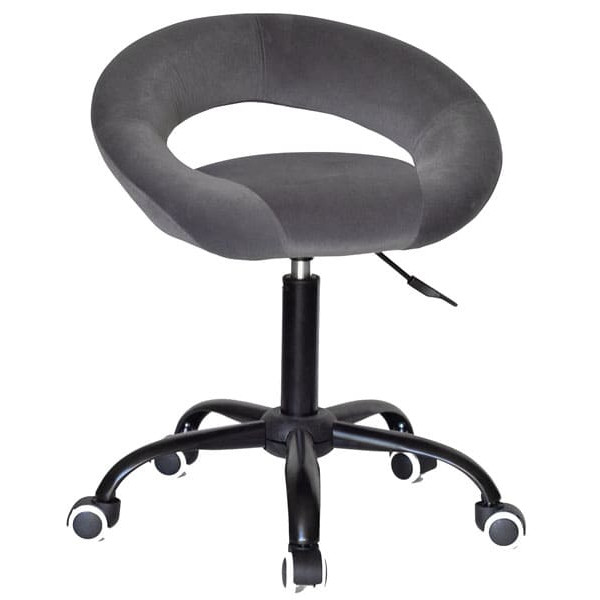 Стілець Onder Mebli Holy BK-Office Сірий B-1004 Оксамит-0