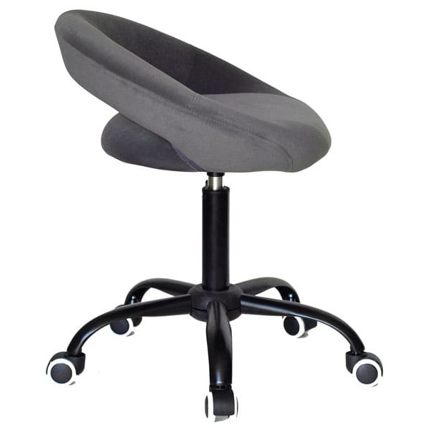 Стілець Onder Mebli Holy BK-Office Сірий B-1004 Оксамит-2
