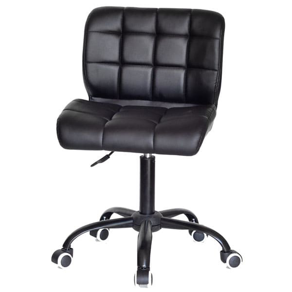 Стул Onder Mebli Soho BK-Office Черный Экокожа-1