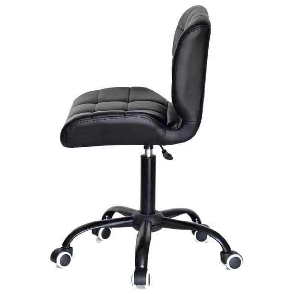 Стул Onder Mebli Soho BK-Office Черный Экокожа-2