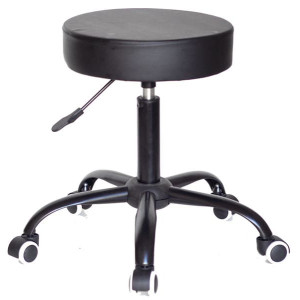 Стул Onder Mebli Key BK-Office Черный Экокожа