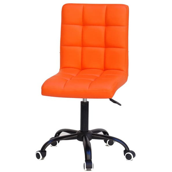 Стілець Onder Mebli Augusto BK-Office Оранж 1012 Екошкіра-1