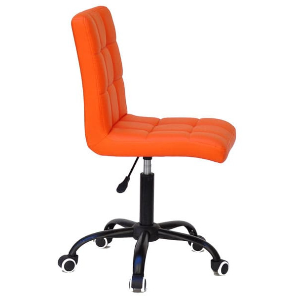 Стілець Onder Mebli Augusto BK-Office Оранж 1012 Екошкіра-2
