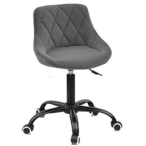 Стілець Onder Mebli Foro BK-Office Сірий B-1004 Оксамит