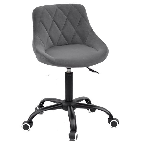 Стілець Onder Mebli Foro BK-Office Сірий B-1004 Оксамит-0