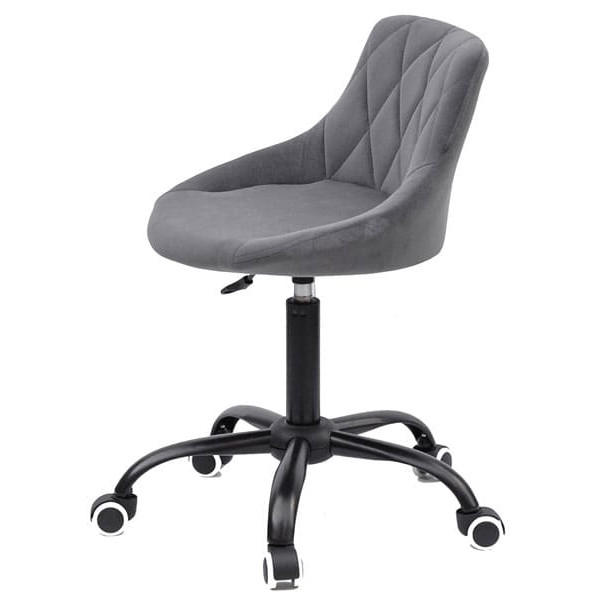 Стілець Onder Mebli Foro BK-Office Сірий B-1004 Оксамит-2